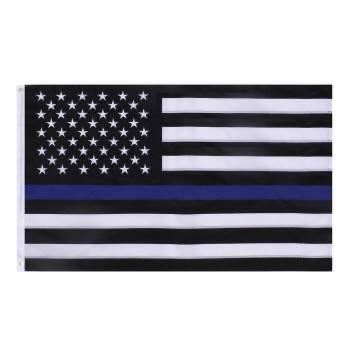 Deluxe Thin Blue Line Flag